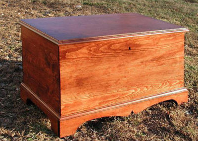 Handmade Amish Blanket Chest By The Louden Furniture Company