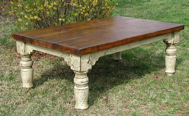 Handmade Amish Cherry Creek Coffee Table By The Louden Furniture Company