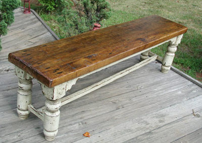 The "Stockton Farm Table" Bench