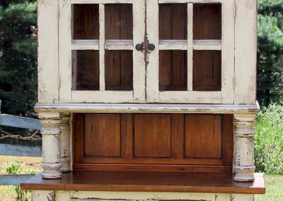 Handmade Amish Westfield Credenza & Hutch By The Louden Furniture Company