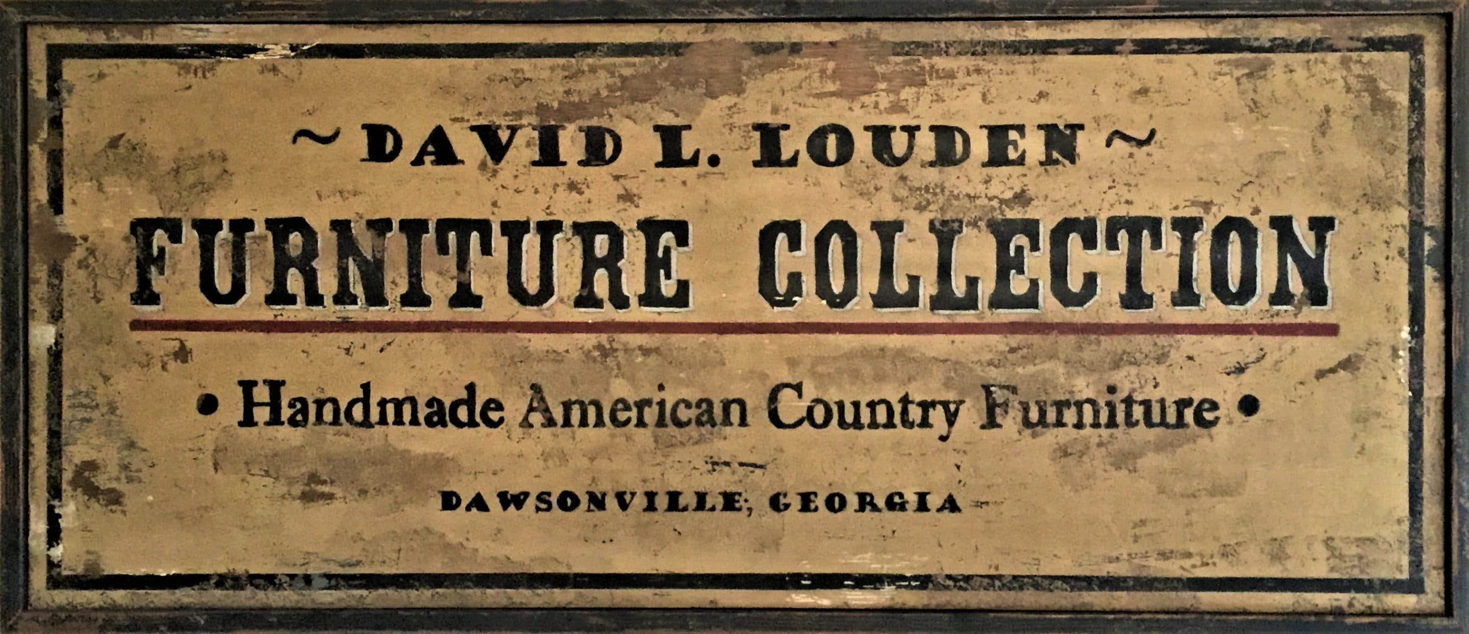 louden furniture sign Farm Tables